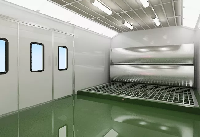 300 Square Meters Large Dust-Free Spray Booth