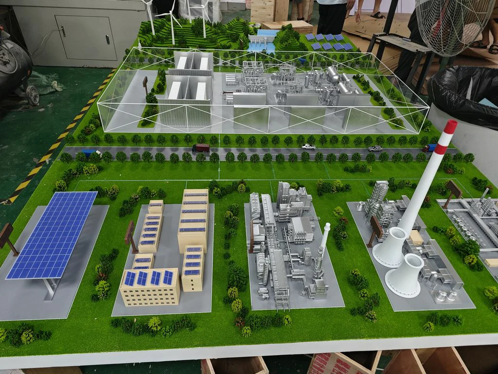 Custom Industrial Equipment Scale Model