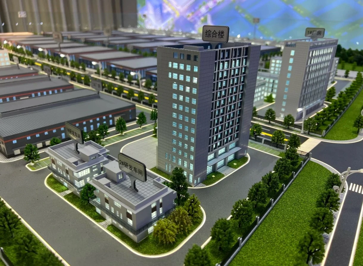 Industrial Park Sand Table Models | Planning & Display Solutions