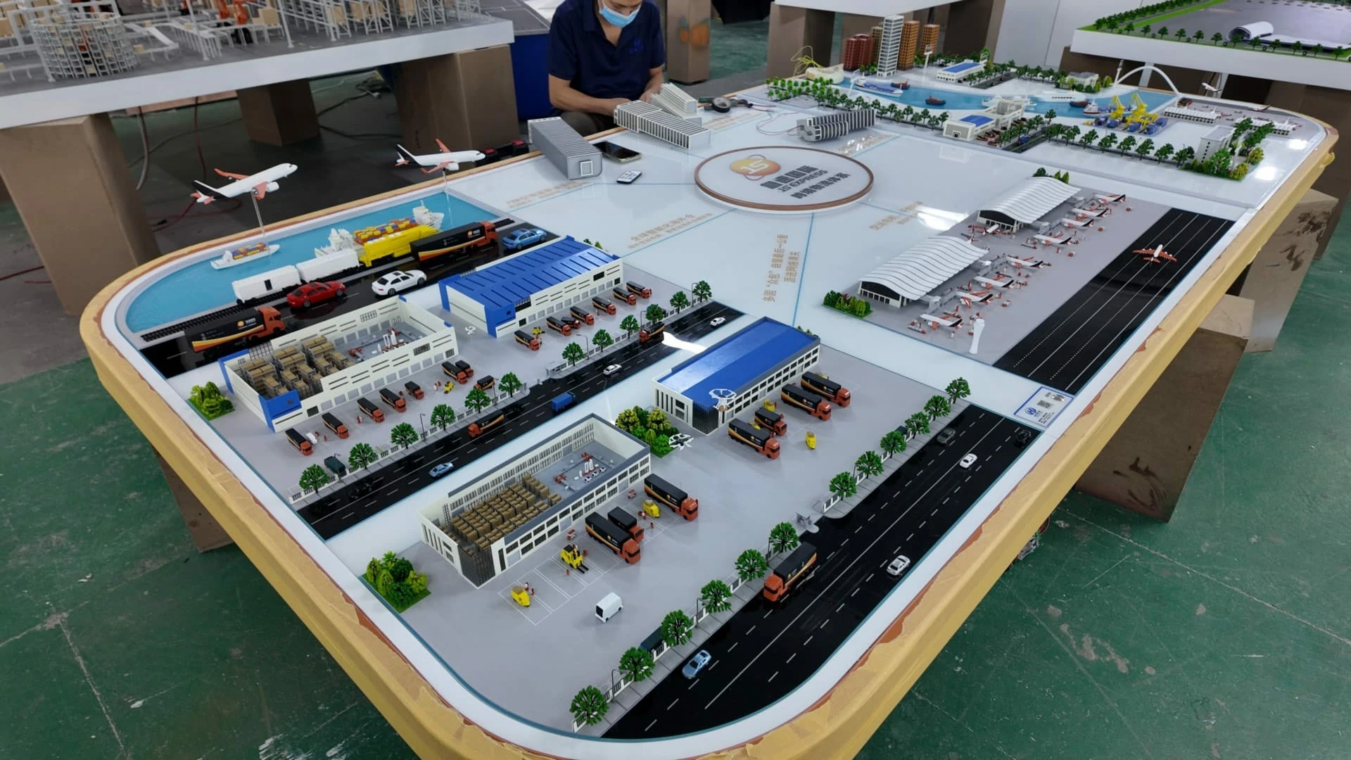 International Logistics Sand Tables | Global Supply Chain Models