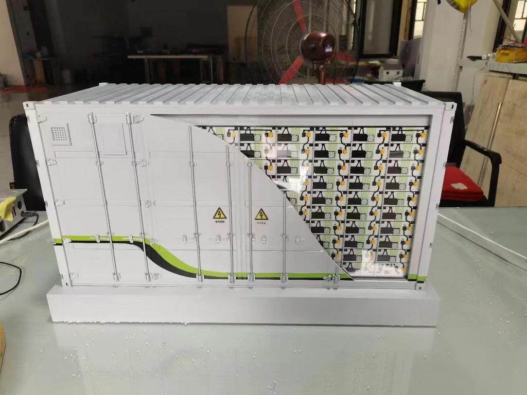 Portable Energy Storage Models | Custom Cabinet Scale Models