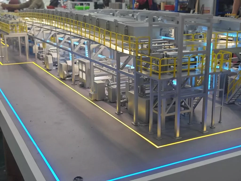 Industrial Equipment Scale Model