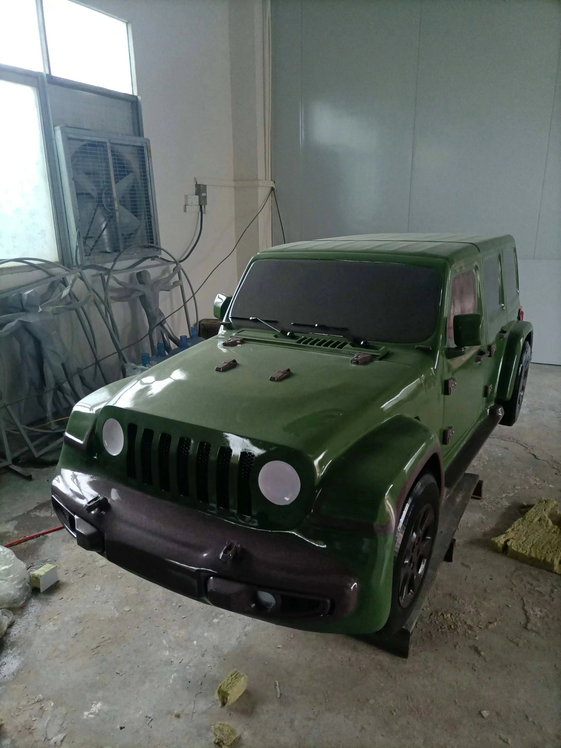 Custom Vehicle Model 3D Printed for Industrial