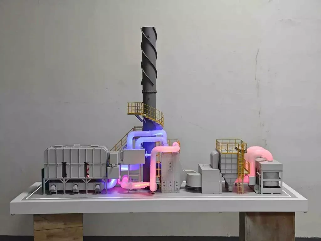 Industrial Equipment Scale Model