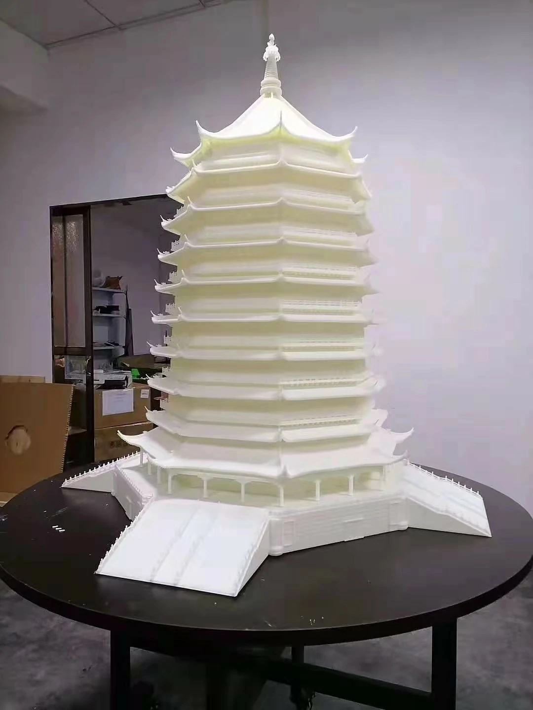 Architectural Scale Model for Temple