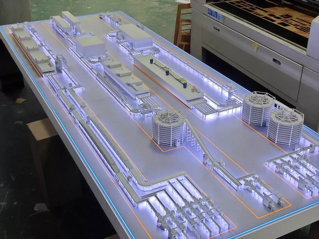 Bread Production Line Scale Model Manufacturer