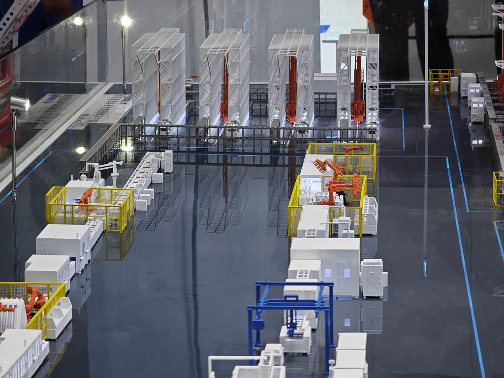Industrial Equipment Scale Model