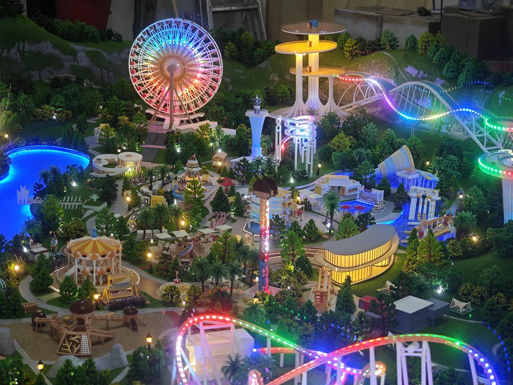 Custom Urban Planning Models with Lighting