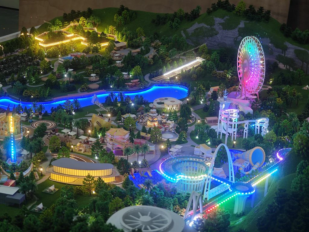 Custom Urban Planning Models with Lighting