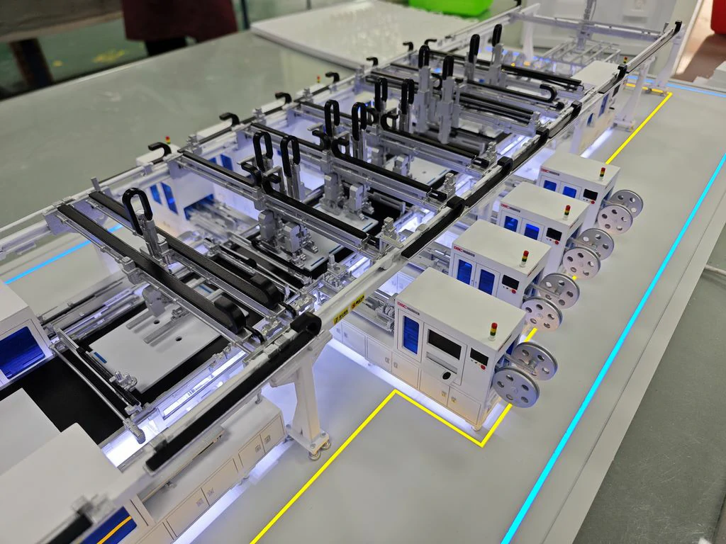Industrial Equipment Scale Model