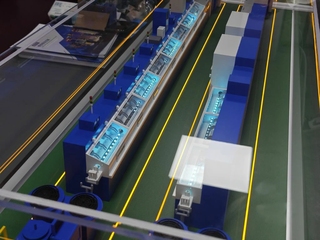 Building Site Scale Model