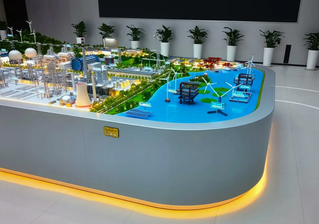 New Energy Sand Table Models | Professional Scale Model Maker