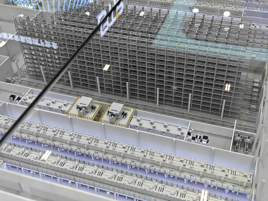 Industrial Equipment Scale Model