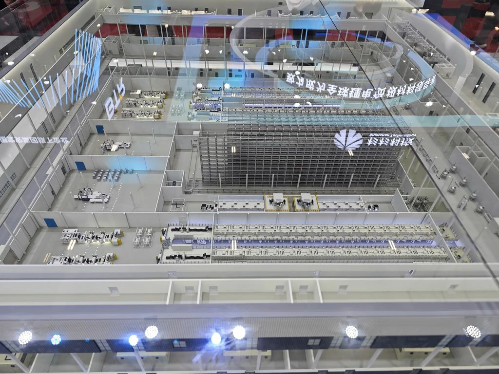 3D Scale Model of Industrial Equipment