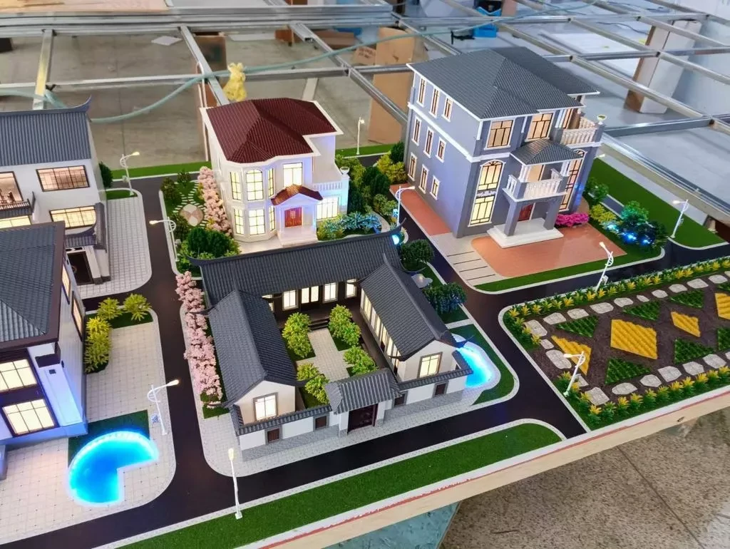 Building Site Scale Model